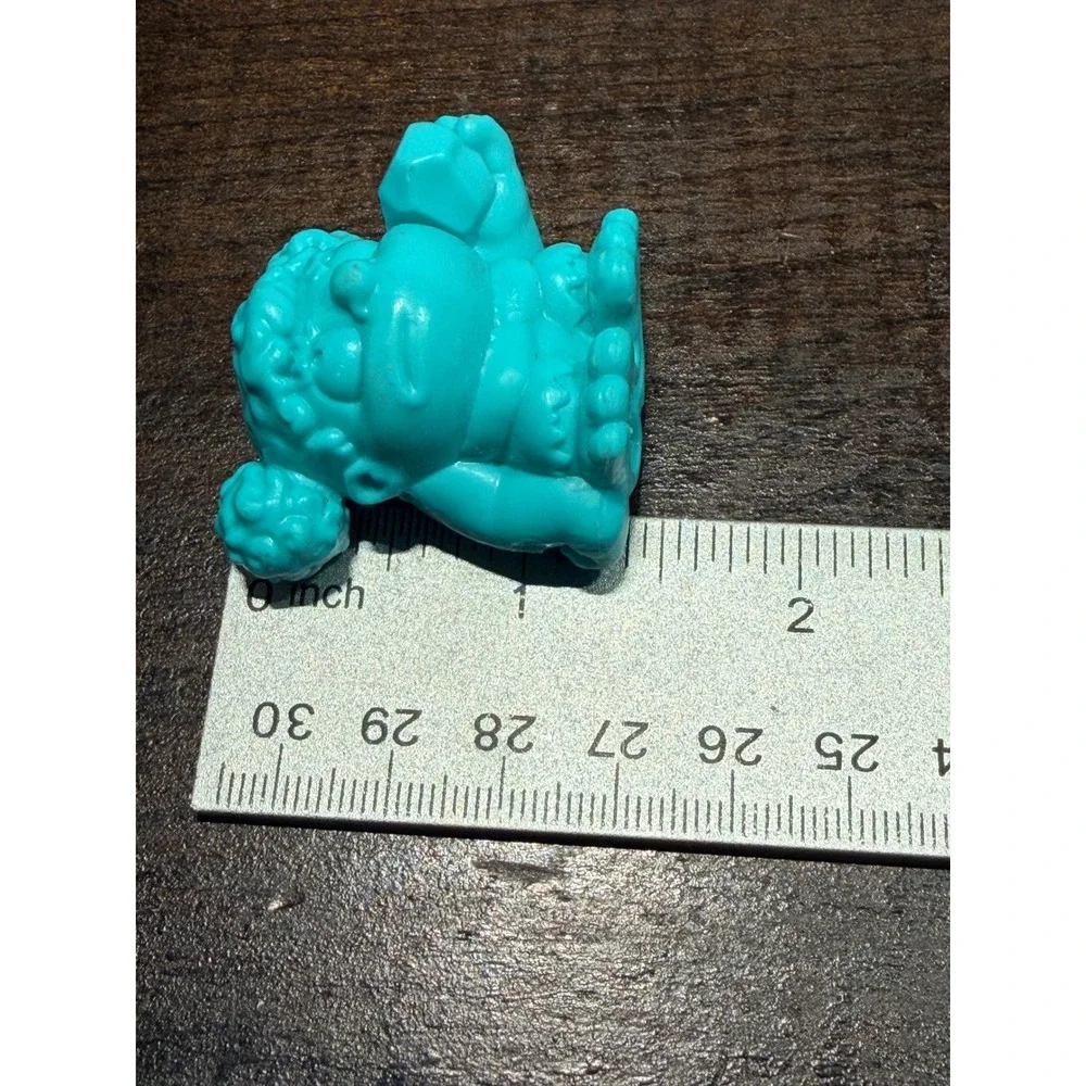 Snack-O-Saurus Figures Lot of 3 Teal Magenta Blue 90s‎ Retro Toys